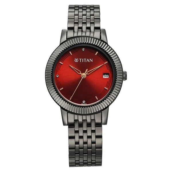 Titan Karishma Quartz Analog Watch For Women - 2968QM01 - KRISHNA WATCH COMPANY