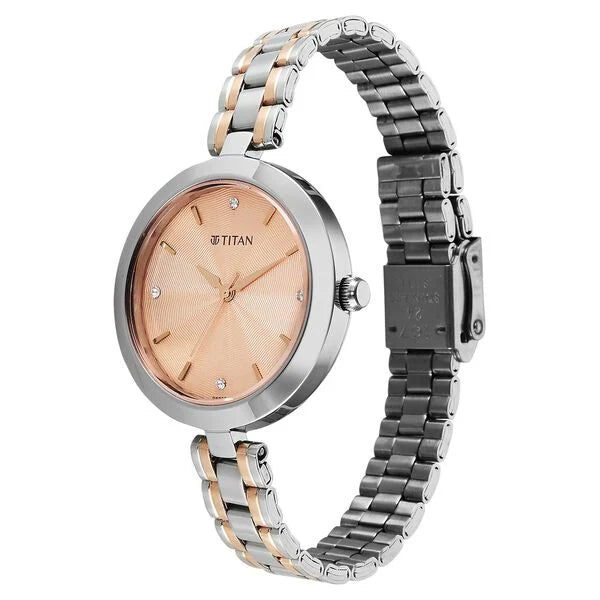Titan Karishma Quartz Analog Watch For Women - 2969KM01 - KRISHNA WATCH COMPANY
