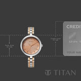 Titan Karishma Quartz Analog Watch For Women - 2969KM01 - KRISHNA WATCH COMPANY