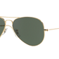 Ray-Ban Unisex UV Protected Green Lens Pilot Sunglasses - 0RB3025I L0205 58