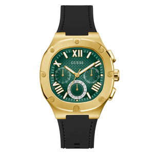 Guess Men's Black Gold Multi-function Watch - GW0571G3 - KRISHNA WATCH COMPANY