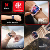 Timex iConnect by Timex Navigator 1.83 inches (4.6cm) Display with Turn By Turn Navigation & BT Calling Smartwatch For Unisex - TWIXW901T - KRISHNA WATCH COMPANY