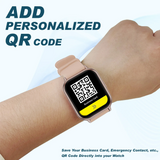 Maxima Max Pro Sky Smart Watch Rose Pink with Bluetooth Calling