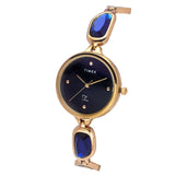 Timex Fria Women Blue Round Dial Analog Watch - TWEL15904