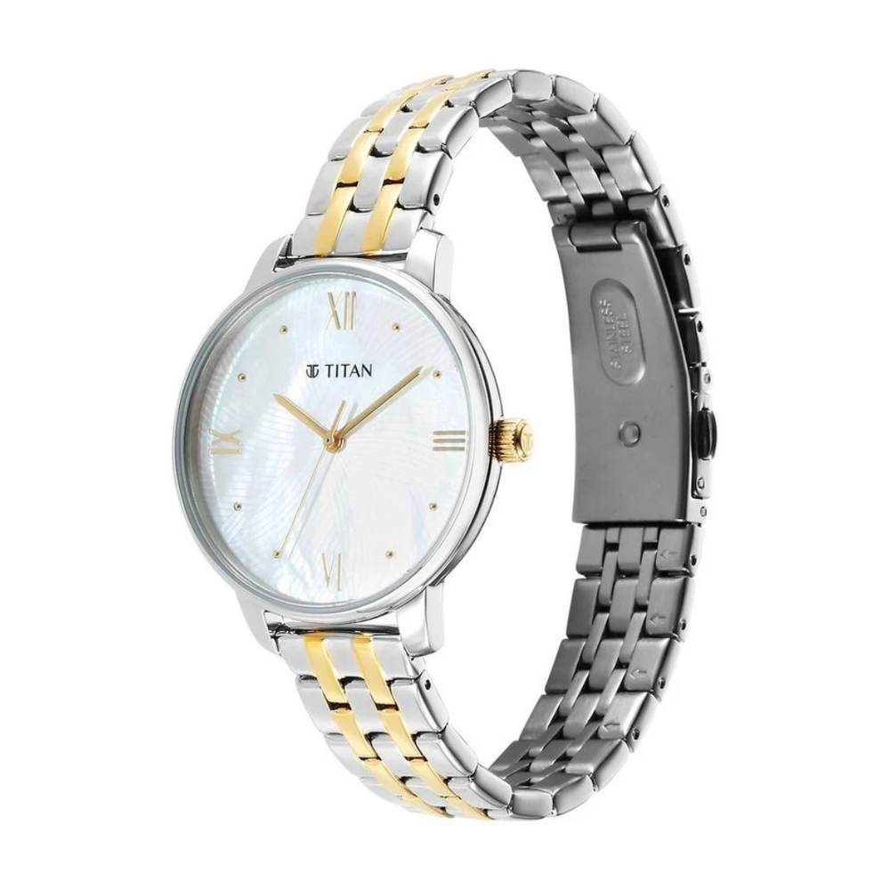 Titan Purple Style Up Quartz Analog Watch for Women - 95238BM01 - KRISHNA WATCH COMPANY