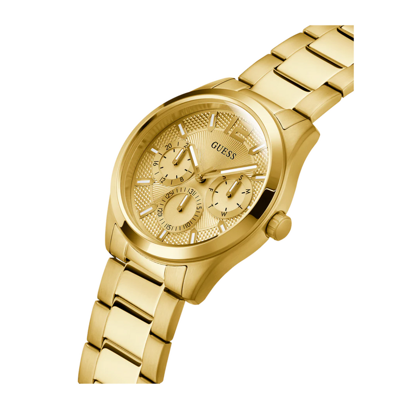 Guess Men's Gold Tone Multi-function Watch GW0707G3 - KRISHNA WATCH COMPANY