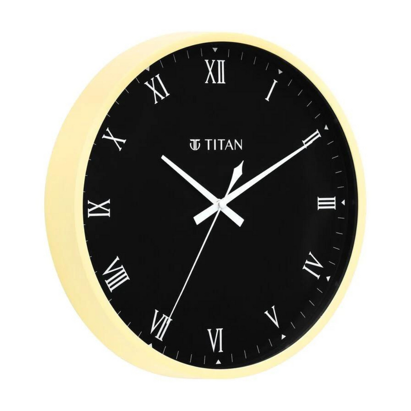 Classic Off White Wall Clock with Silent Sweep Technology -  W0043PA06A