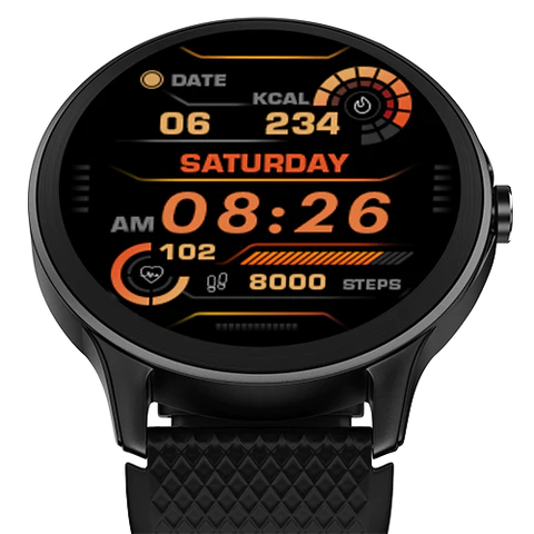 NOISE COLORFIT CURVE SMART WATCH BLACK Krishna Watch