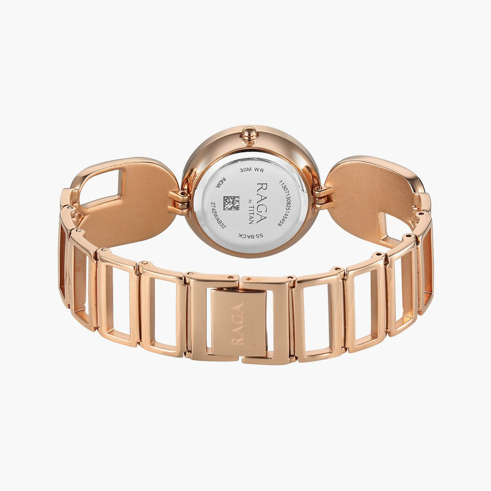 TITAN Raga Afterglow embellished Analog Watch - 2742WM01 - KRISHNA WATCH COMPANY