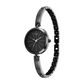 Titan Raga Viva Quartz Analog Black Dial Grey Metal Strap Watch for Women 2606QM04