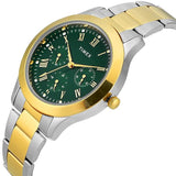 TIMEX Green Round Dial Analog Women's Watch - TW000Q822