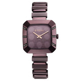 TITAN Glitz Purple Dial Metal & Plastic Strap Watch for Women 95208QD01