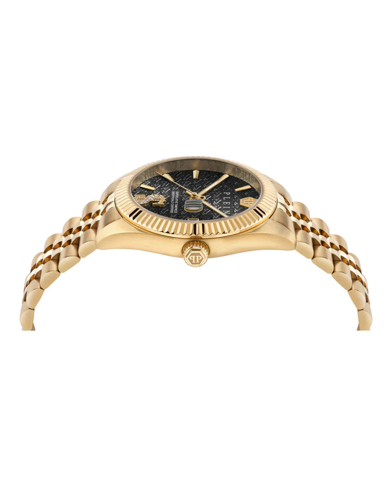 PHILIPP PLEIN Date Superlative Crystal Watch PWMFA1025