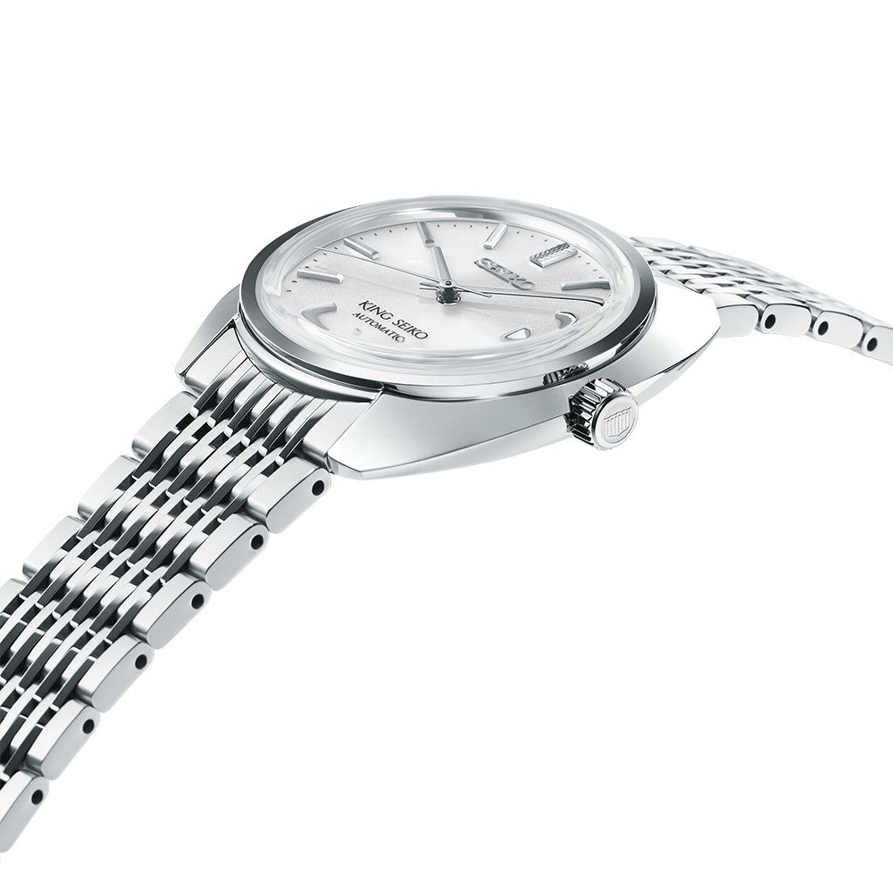 Seiko King Seiko ‘White’ 6L 1969 Re-Interpretation - SJE109J1 - KRISHNA WATCH COMPANY