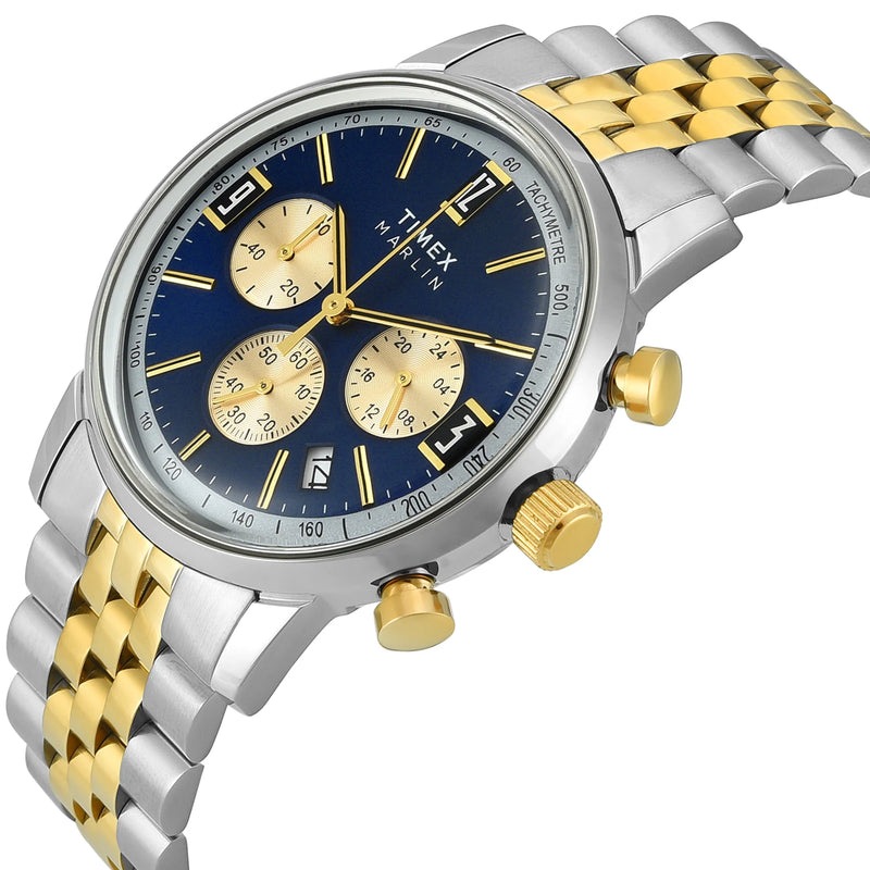 TIMEX Marlin Blue Round Dial Analog Men's Watch - TWEG26708