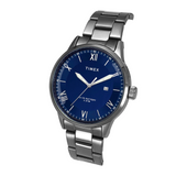 Timex Men Analaog Blue Round Brass Dial Watch- TWEG19920
