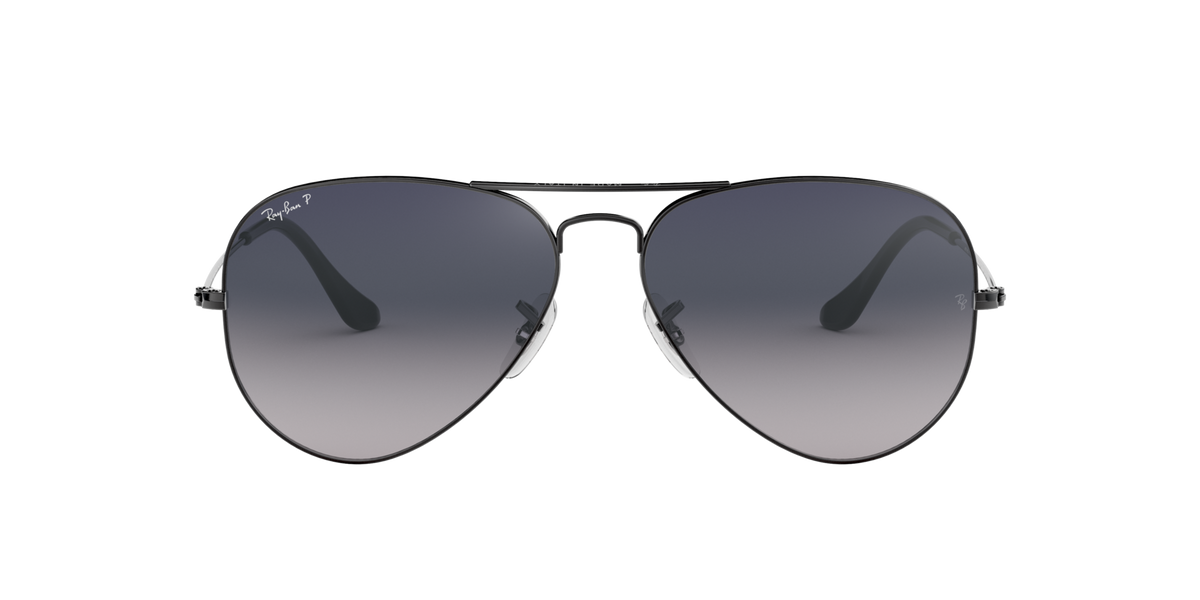 Ray-Ban Unisex Polarized Blue Lens Pilot Sunglasses - 0RB3025I001/7858