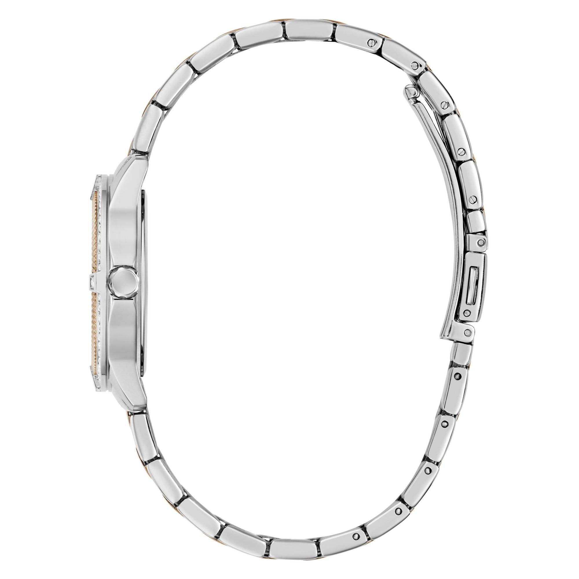 Guess Ladies Two Tone Round Analog Watch - GW1027L5 - KRISHNA WATCH COMPANY