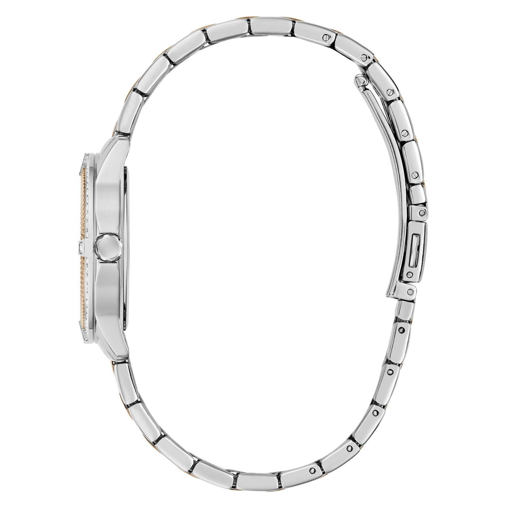 Guess Ladies Two Tone Round Analog Watch - GW1027L5 - KRISHNA WATCH COMPANY