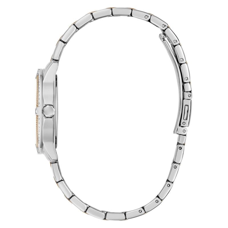 Guess Ladies Two Tone Round Analog Watch - GW1027L5 - KRISHNA WATCH COMPANY