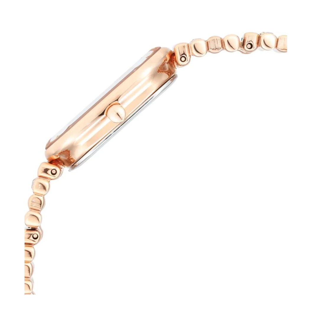 Titan Raga Love All Rose Gold Dial Analog Metal Strap Watch for Women 95154KM01