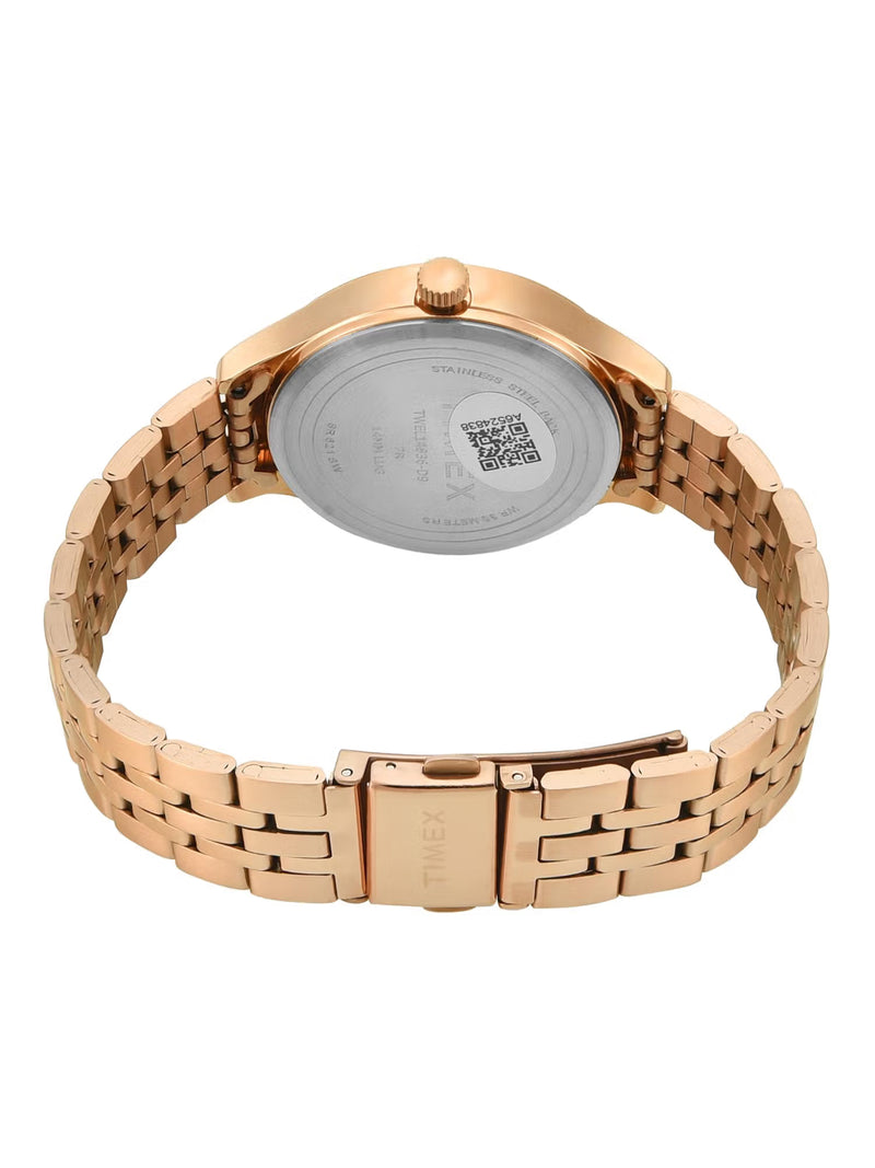 TIMEX Trendline Green Round Dial Analog Women's Watch - TWEL14836 - KRISHNA WATCH COMPANY