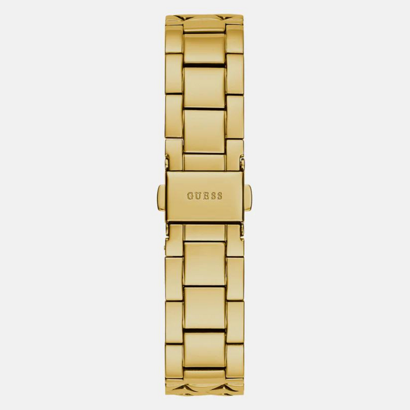 Guess Female Gold Analog Stainless Steel Watch - GW0613L2