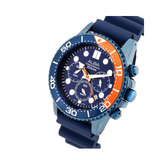 Alba Cobalt Blue Dial with Blue+Orange Bezel Chronograph AT3J45X1