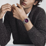 Tissot  PRX Quartz Purple Dial Men 40mm T1374101140100