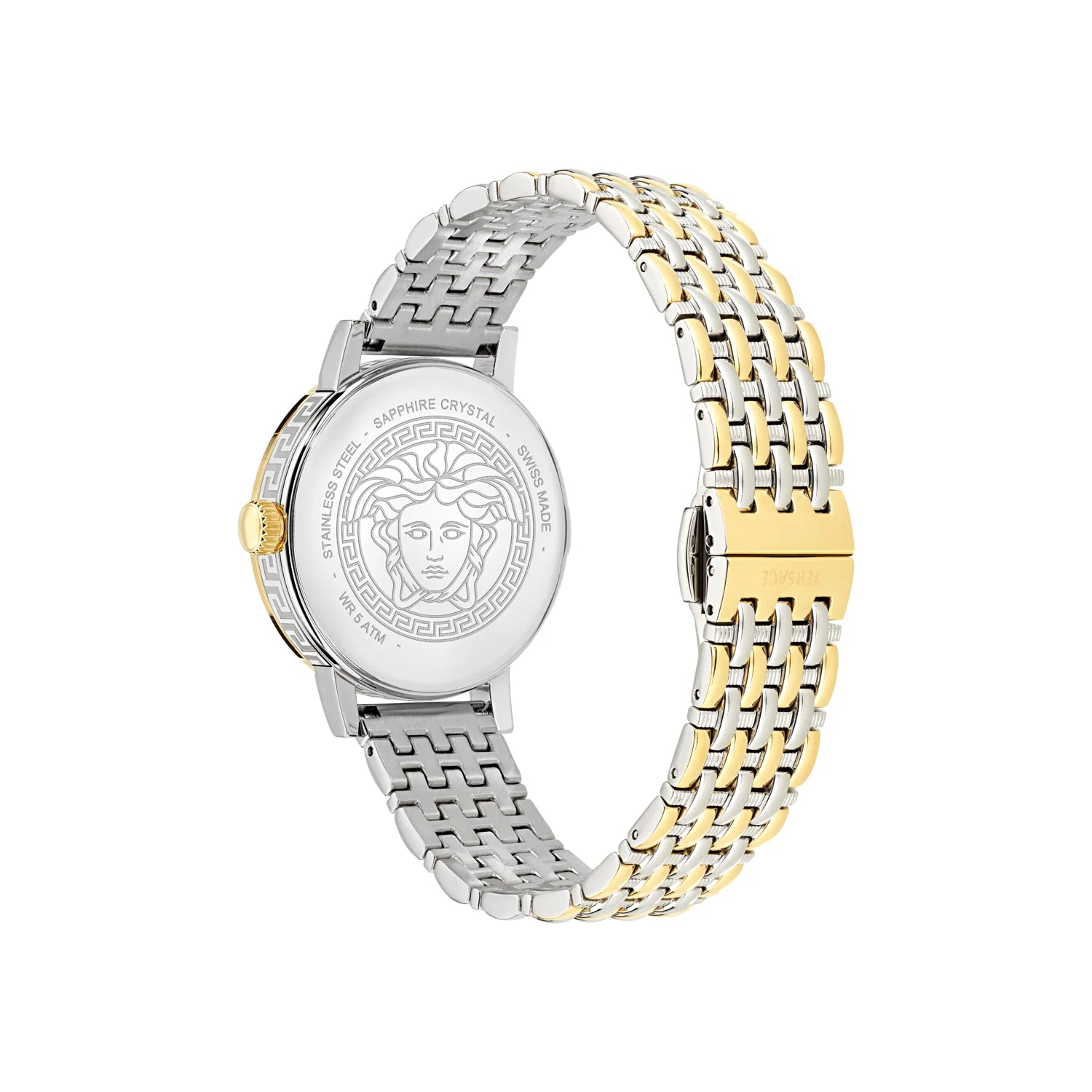 Versace Green Round Dial Analog Women Watch - VE0A00325