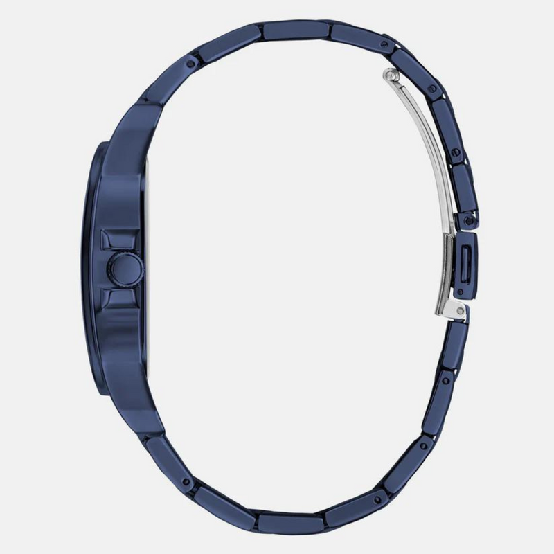 Guess Male Blue Chronograph Stainless Steel Watch GW0631G3