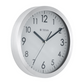 Titan Metallic Silver Wall Clock with Brushed Case - 30 cm x 30 cm (Medium) NCW0006MA01A