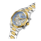 GUESS Silver And Gold Equity Blue Link Watch GW0703G3
