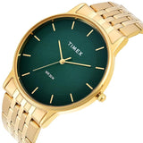 TIMEX Green Round Dial Analog Mens Watch - TWTG12004 - KRISHNA WATCH COMPANY