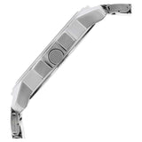 Fastrack  BLACK DIAL SILVER STAINLESS STEEL STRAP WATCH 3039SM02