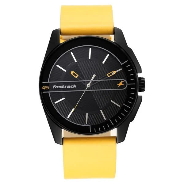 Fastrack Wear Your Look Quartz Analog Watch for Guys 3089nl01 - KRISHNA WATCH COMPANY