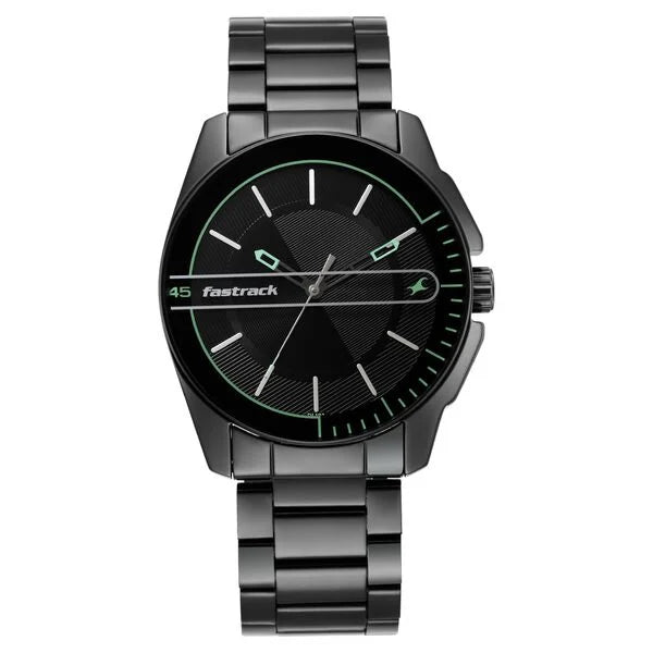 Fastrack Wear Your Look Quartz Analog Watch for Guys 3089nm03