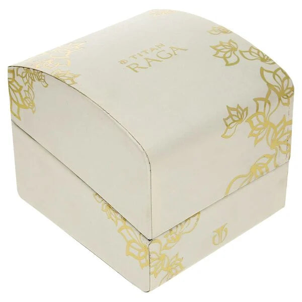 Titan Raga Mother of Pearl Dial Women Watch With Metal Strap 311wm05