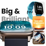 GOBOULT Dive Plus Bluetooth Calling Android OS Smartwatch (46.9mm HD Display, Multiple Watch Faces, Denim Blue Strap)