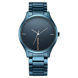 Fastrack Style Up Quartz Analog Blue Dial Stainless Steel Strap Watch for Guys - NS3184QM01
