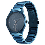 Fastrack Style Up Quartz Analog Blue Dial Stainless Steel Strap Watch for Guys - NS3184QM01
