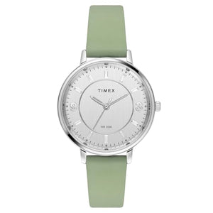 TIMEX Women Silver Round Dial Analog Watch - TWEL15815 - KRISHNA WATCH COMPANY