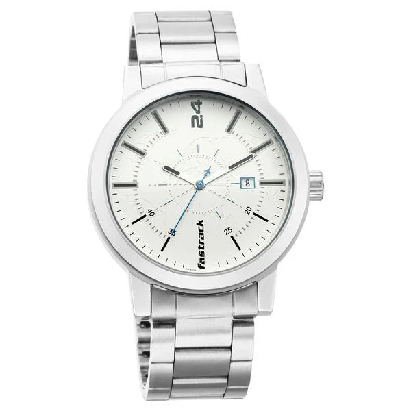 Fastrack Tripster Quartz Analog with Date Watch for Guys - 3245SM01 - KRISHNA WATCH COMPANY