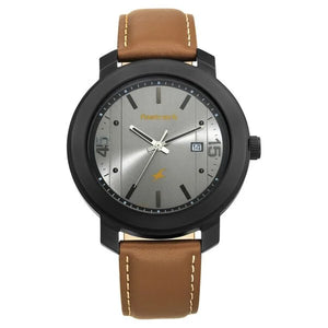 Fastrack Bare Basics Quartz Analog Watch for Guys - 3246NL01 - KRISHNA WATCH COMPANY
