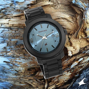 Fastrack Bare Basics Quartz Analog with Date Watch for Guys 3246nm01 - KRISHNA WATCH COMPANY