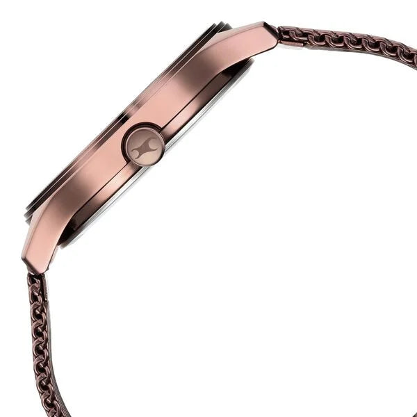 Fastrack Style Up Quartz Analog with Day and Date Brown Dial Stainless Steel Strap Watch for Guys NS3247QM02 - KRISHNA WATCH COMPANY
