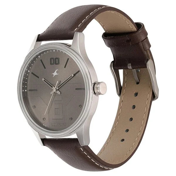 Fastrack Bare Basics Quartz Analog Watch for Guys 3247sl01