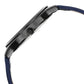 Fastrack Stunners Quartz Analog Blue Dial Leather Strap Watch for Guys NT3255nl03