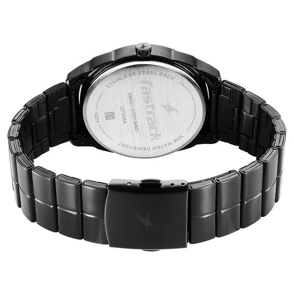 Fastrack Quartz Analog Black Watch - 3273nm01 - KRISHNA WATCH COMPANY