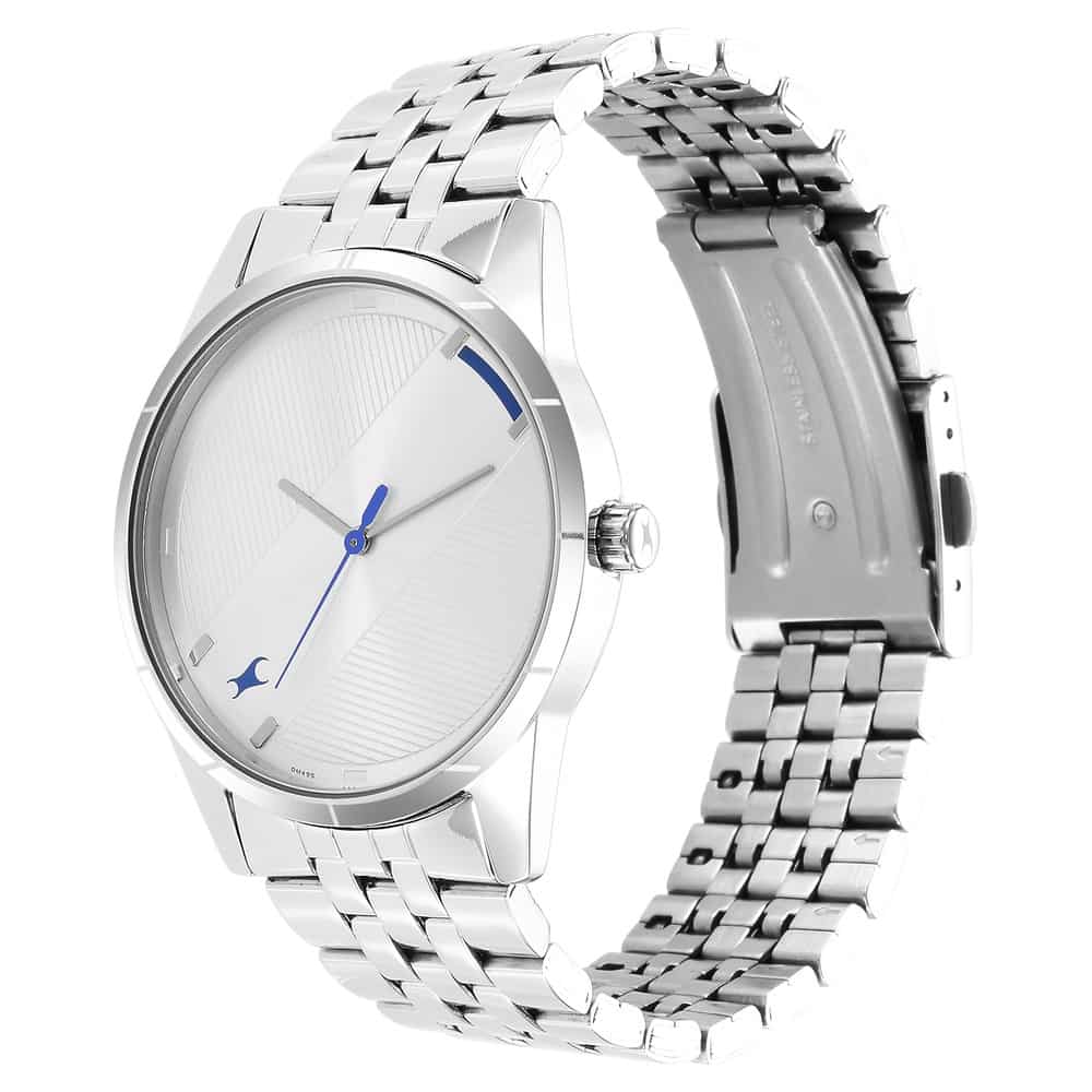 STUNNERS 3.0 SILVER DIAL METAL STRAP WATCH - 3277SM01 - KRISHNA WATCH COMPANY